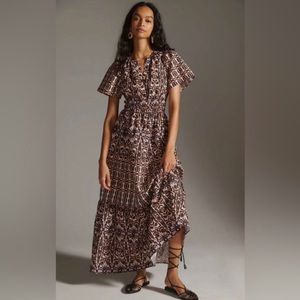 Maeve by Anthropologie Somerset Maxi Dress - Small